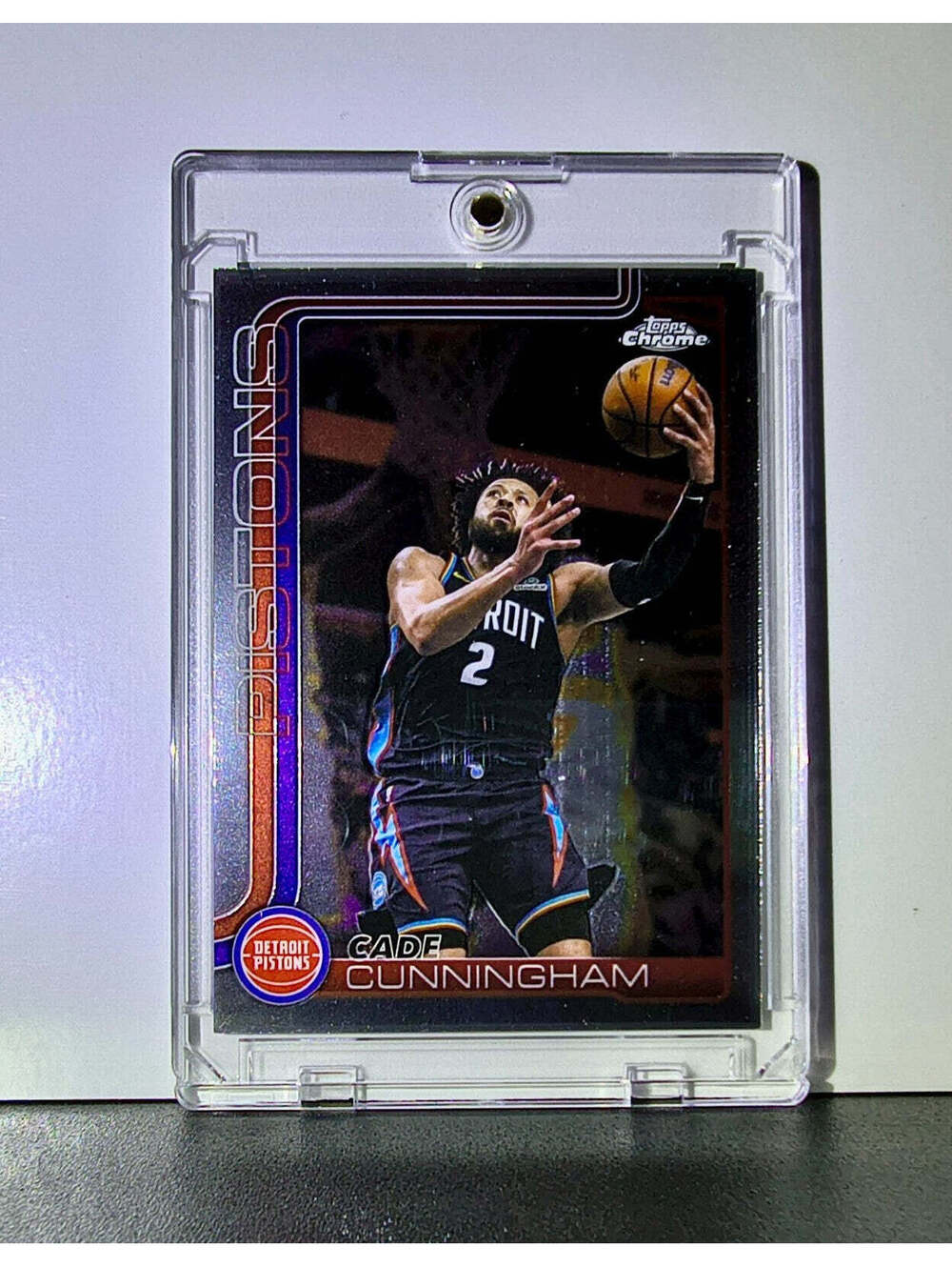 Cade Cunningham 2025-26 NBA Topps Chrome Update #6 Basketball Card Pistons
